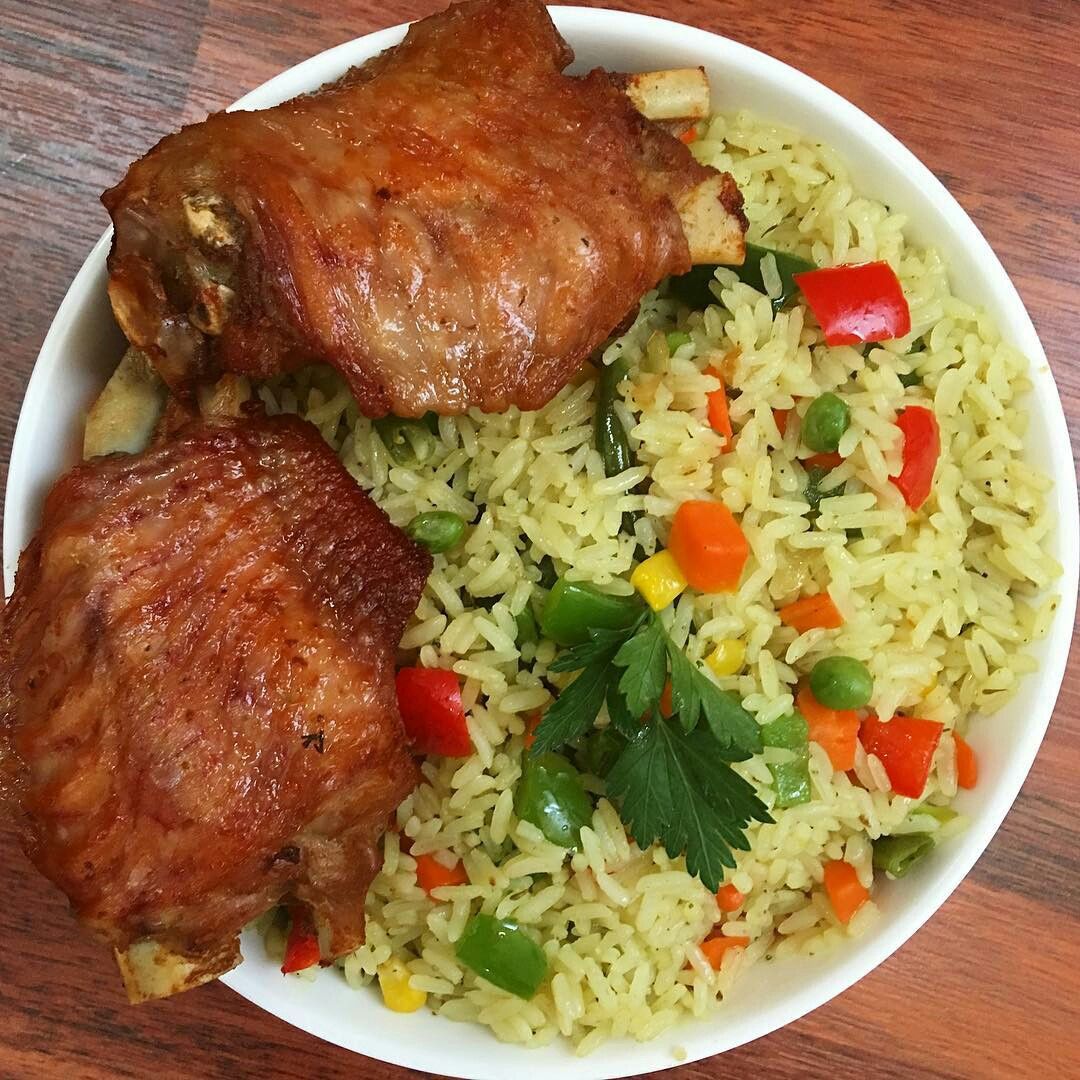 Fried Rice with Chicken